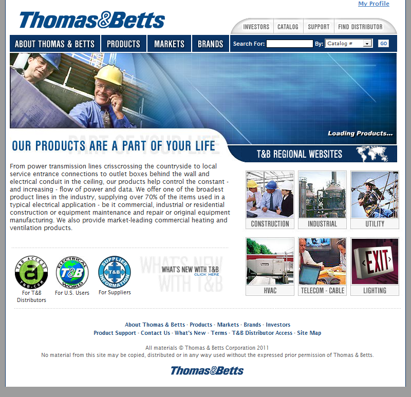 Thomas & Betts | Thomas & Betts